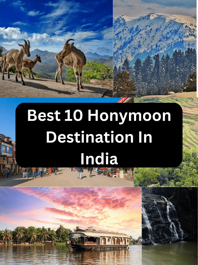 Best 10 honymoon destination in india