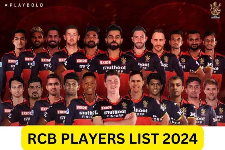 Royal Challengers Bangalore 2024 squad