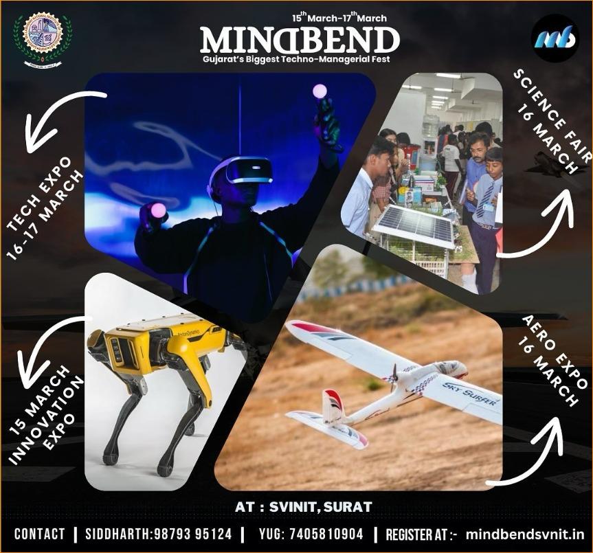 Mindbend 2024 Svnit Surat (Location Schedule Timing Full Guides)