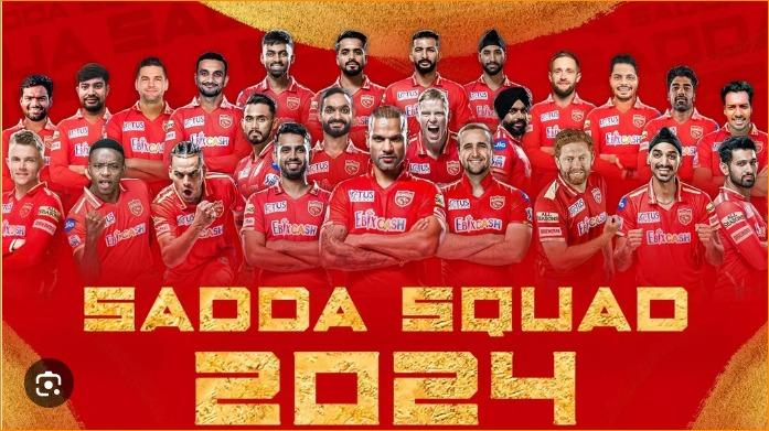 punjab kings team 2024