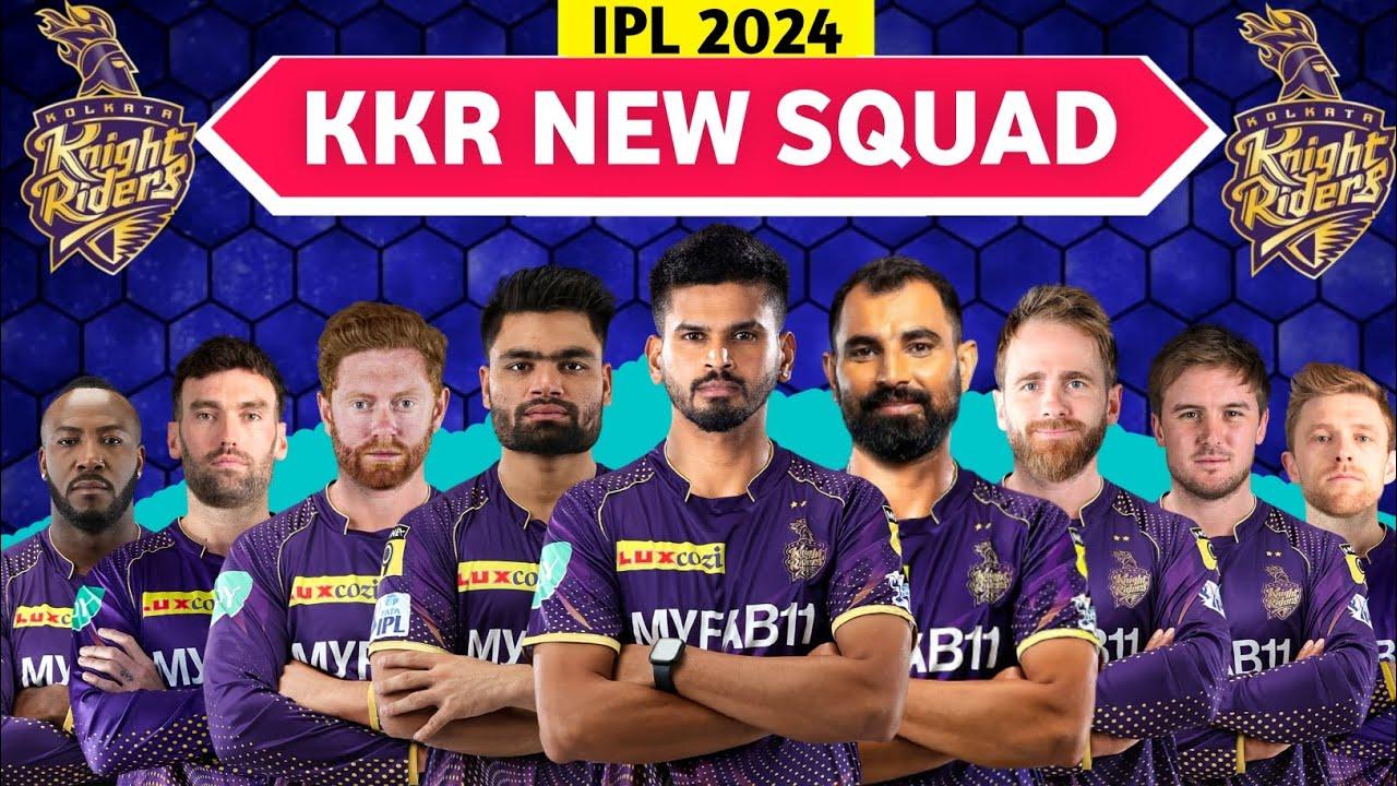 Kolkata Knight Riders Team 2024: Players, Squad, and Updates