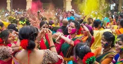 holi celebration