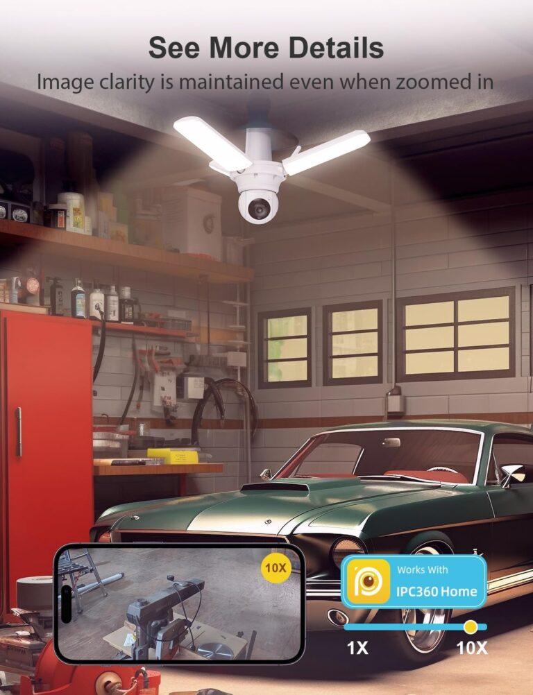 light bulb security camera Merkury Camera App​